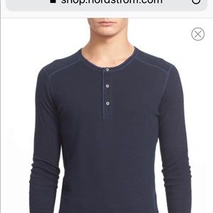 Wings and Horns Base Long Sleeve Henley